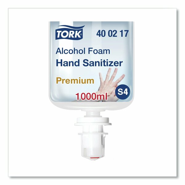 Tork Tork Hand Sanitizing Alcohol Foam S4, Helps Kill Common Germs, 6 x 1L, 400217 400217